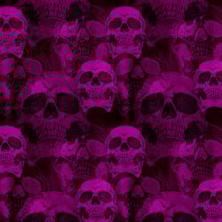 Papier Peint Panoramique Crane Skull Violet Papier Peint Panoramique Crane Skull Violet