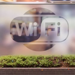Sticker Logo WIFI Dépoli