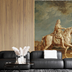 Papier Peint Panoramique Peinture 19e siècle Théophile Alexandre Steinlen - Statue de Louis XIV de Girardon