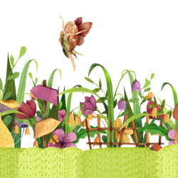 Papier Peint Panoramique Jardin de Fée