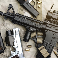 Papier Peint Panoramique Armes Militaires