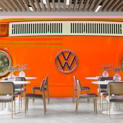 Papier Peint Panoramique Combi Orange