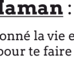 Sticker Maman lettrage définition 3