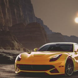 Papier Peint Panoramique Ferrari F12 Papier Peint Panoramique Ferrari F12