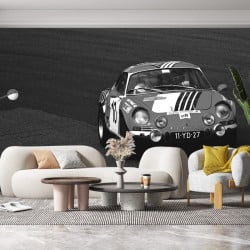 Papier Peint Panoramique Alpine Course Vintage