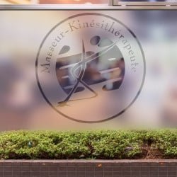 Sticker Logo Kinésithérapeute Dépoli