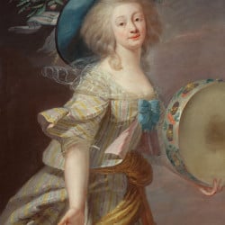 Papier Peint Panoramique Peinture 18e siècle - Élisabeth Vigée Le Brun - Portrait d'une danseuse Papier Peint Panoramique Peinture 18e siècle - Élisabeth Vigée Le Brun - Portrait d'une danseuse