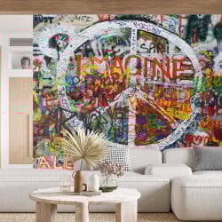 Papier Peint Panoramique Graffiti Art 2