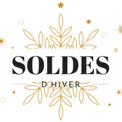 Sticker Soldes d'Hiver vitrine 6