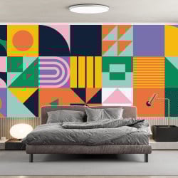 Papier Peint Panoramique Mid Century