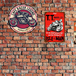 Papier Peint Panoramique Mur plaques vintage Papier Peint Panoramique Mur plaques vintage