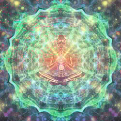 Papier Peint Panoramique Tenture Mandala Alien