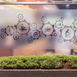 Sticker Kinésithérapie Logo 2 Dépoli