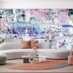 Papier Peint Panoramique Graffiti