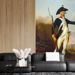 Papier Peint Panoramique Peinture 18e siècle Jean-François Bellier - Le citoyen Nau-Deville