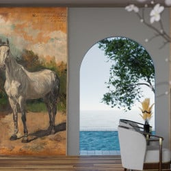 Papier Peint Panoramique Peinture 19e siècle Ernest Meissonier - Bachelier