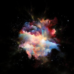 Papier Peint Panoramique Univers Abstrait