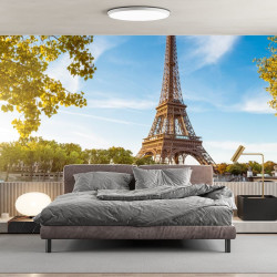 Papier Peint Panoramique Paris Tour Eiffel