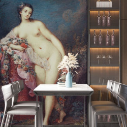 Papier Peint Panoramique Peinture 18e siècle Jacques Charlier - Vénus accoudée à une colonne