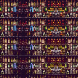 Papier peint Panoramique Bar Alcool 2