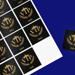 Stickers personnalisés en série (CSV)