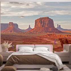 Papier Peint Panoramique Monument Valley Désert 2