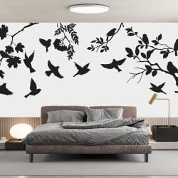 Papier Peint Panoramique Oiseaux