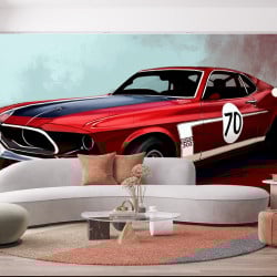 Papier Peint Panoramique Ford Mustang Boss