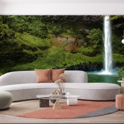 Papier Peint Panoramique Cascade