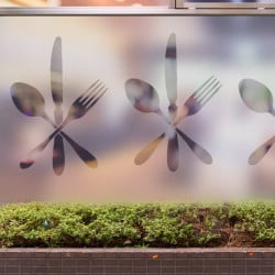 Sticker Couverts Restaurant 2 Depoli