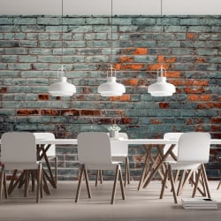 Papier peint Panoramique Briques Vieillies