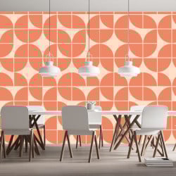 Papier Peint Panoramique Moderne Cercle 2