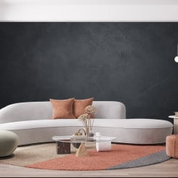 Papier Peint Panoramique Mur Noir