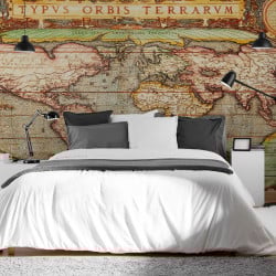 Papier Peint Panoramique Carte Ancienne 2