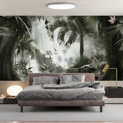 Papier peint Panoramique Paysage Jungle Paysage