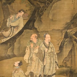 Papier Peint Panoramique Peinture 16e siècle Gu Gao - Immortels Papier Peint Panoramique Peinture 16e siècle Gu Gao - Immortels