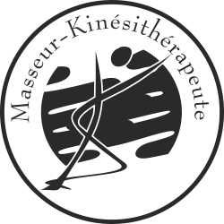 Sticker Logo Kinésithérapeute Masseur 4