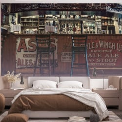 Papier peint Panoramique Vieux Bar