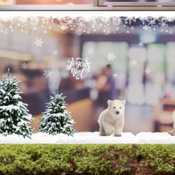 Stickers Noël Kit Vitrine