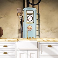 Papier peint Panoramique Station Essence Vintage