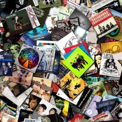 Papier peint Panoramique Pochettes Vinyles 2