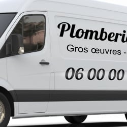 Lettrage adhésif voiture