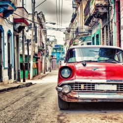 Papier Peint Panoramique Voiture Cuba Papier Peint Panoramique Voiture Cuba