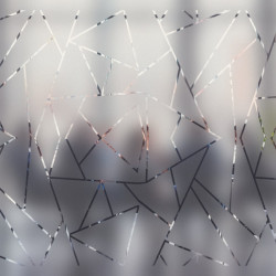 Sticker Prisme Lignes Géométriques Depoli