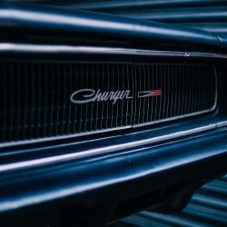 Papier Peint Panoramique Calandre Dodge Charger