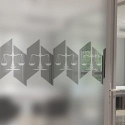 Sticker Balance Justice Avocat Frise Depoli