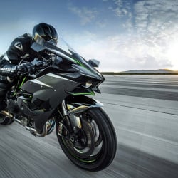 Papier Peint Panoramique Moto Kawasaki H2R