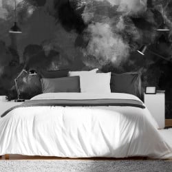 Papier Peint Panoramique Peinture Noir