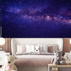 Papier Peint Panoramique Espace Nuit