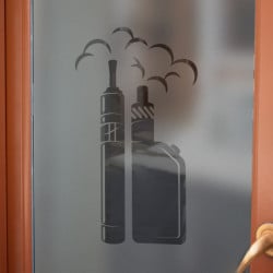 Sticker Vape Shop 2 Dépoli